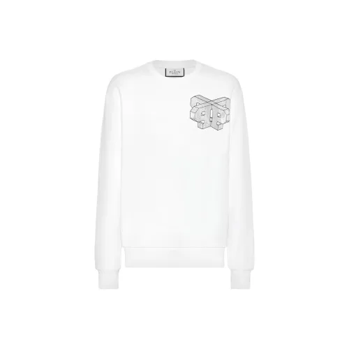 PHILIPP PLEIN Толстовка Мужской Белый