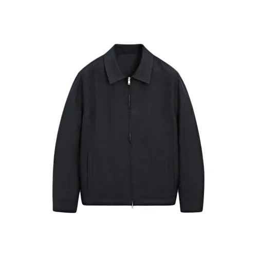 Massimo Dutti Куртки и Пальто Мужской Темно-синий