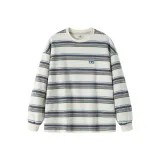 Серо-голубой с полосами