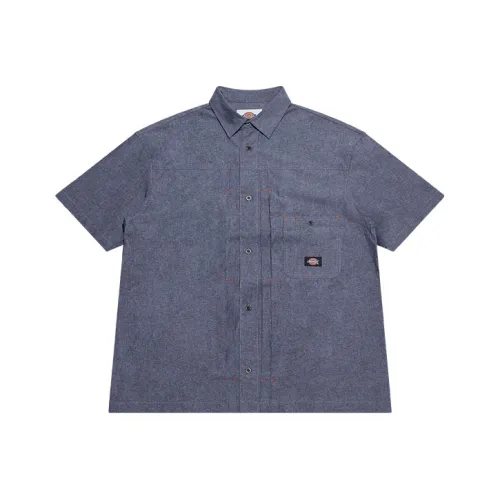 Dickies Шамбре Серый Унисекс Рубашки