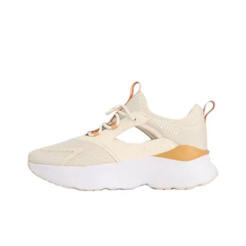 PUMA SOFTRIDE Mayve Беговые кроссовки Низкий топ Светлый хаки Женские