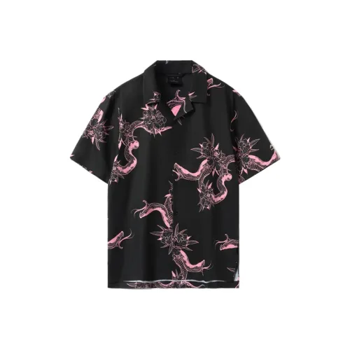 LINING Скейтборд Рубашка Мужская Черная