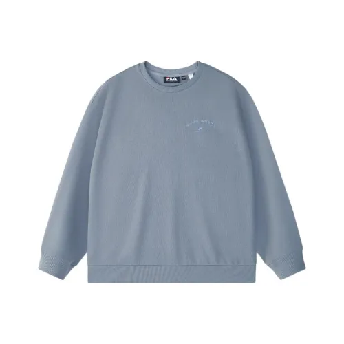 FILA FUSION FILA FUSION INLINE FW24 Свитшот Унисекс Синий Бежевый Серый