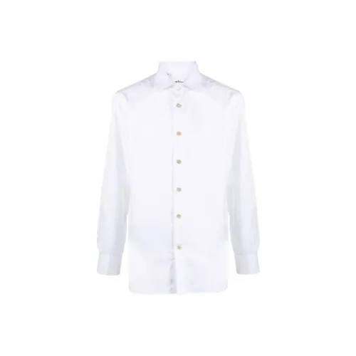 KITON Белые Мужские Рубашки