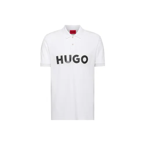 Hugo Boss Поло Мужское Белое