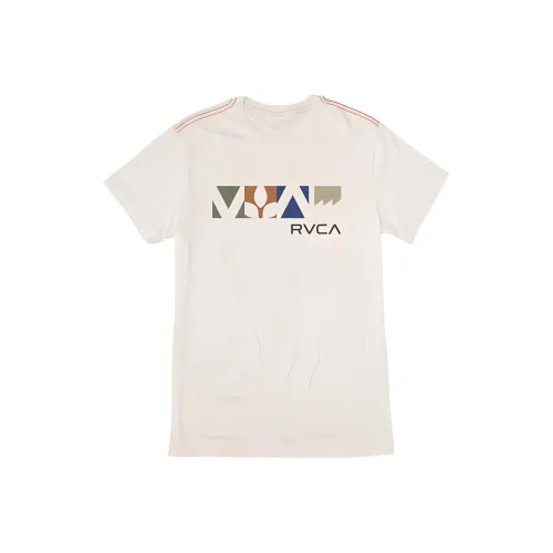 RVCA T-Shirt Мужская Винтаж Белый