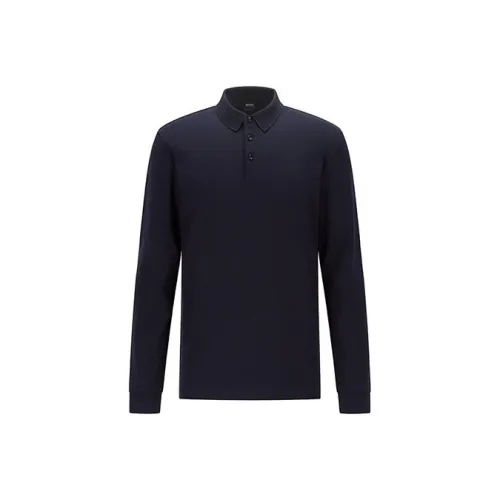 Hugo Boss SS22 Поло Мужское Темно-синий