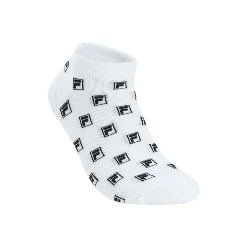 FILA Лайфстайл Стандартный Белый 1 Упаковка Мужские Носки