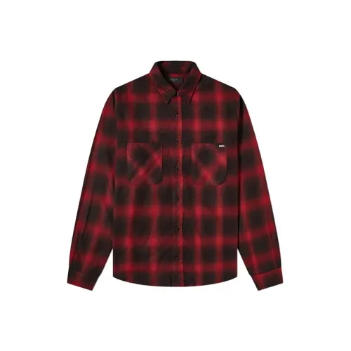 AMIRI Red Мужские Рубашки