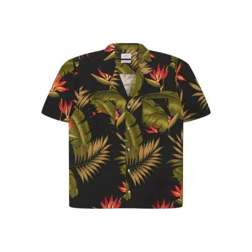 Rhude Черная Унисекс Рубашка