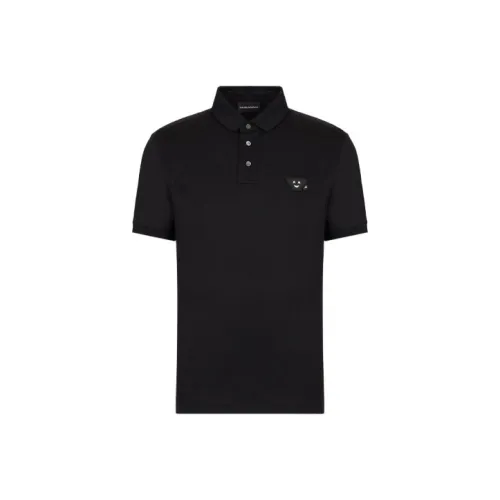 EMPORIO ARMANI Черная мужская поло