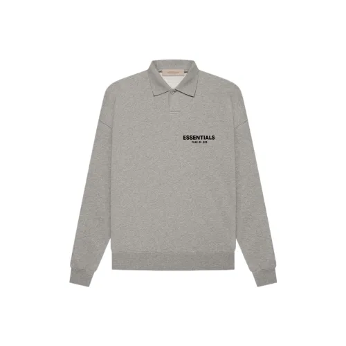 Fear of God ESSENTIALS Dark Oat Men's Polo