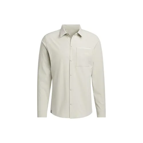 Adidas Рубашка Мужская Светло-Кофейная