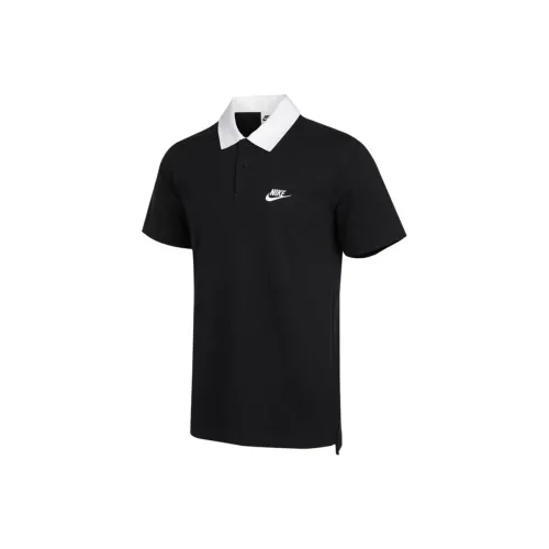 Nike Мужское Поло Черное