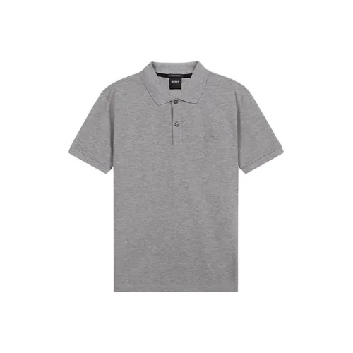 Hugo Boss Серый Мужской Поло