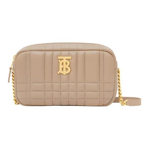 Burberry Lola Сумка из овечьей кожуры Camera Сумка Сумки через плечо Сумка на плечо Женская Пшенично-бежевая