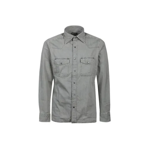 TOM FORD Серые Мужские Рубашки