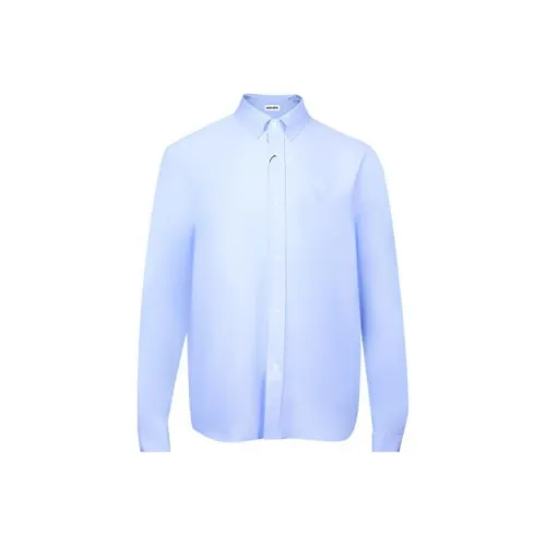 KENZO Небесно-голубой Мужские Рубашки