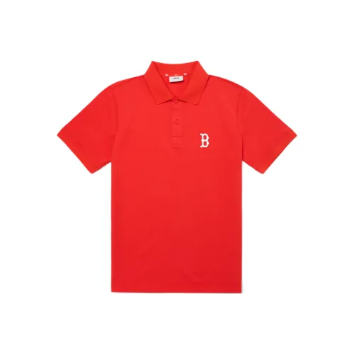 MLB Boston Red Sox Red Men's Polo