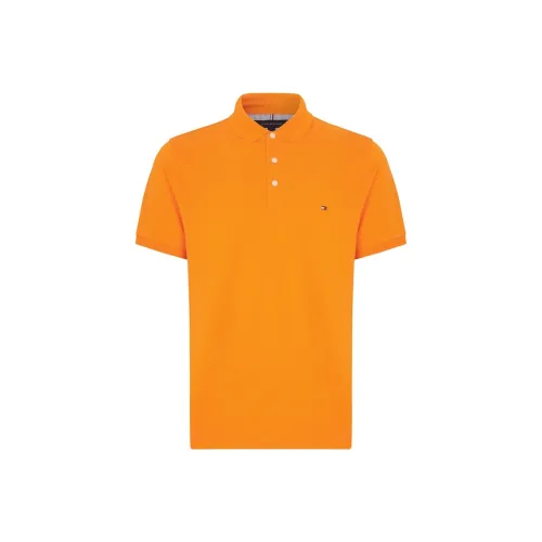 Tommy Hilfiger 1985 Series Поло Мужское Солнечный Оранжевый