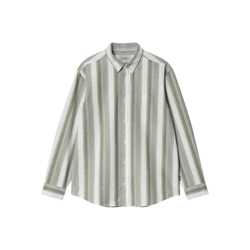 Carhartt WIP SS24 L S Kendricks Рубашка Унисекс Зеленый