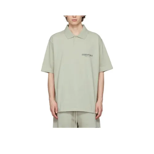 Fear of God Essentials FW21 Зеленое Унисекс Поло
