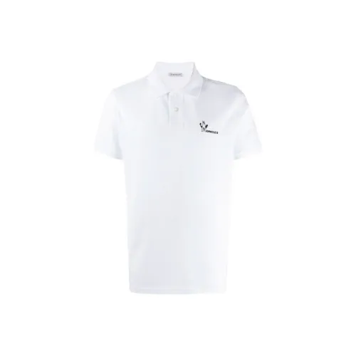 Moncler Maglia Polo Мужской Белый