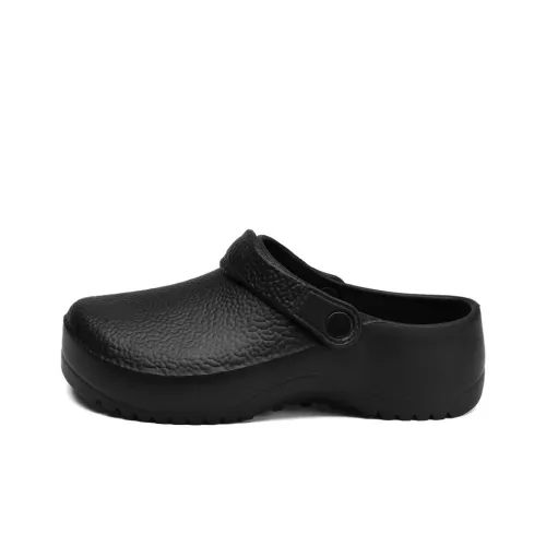 BTE Тихий Аbrasion-Resistant Домашние тапочки Мужской Черный