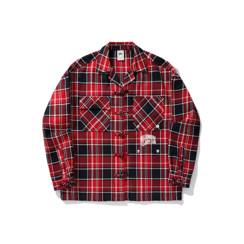 LINING x BILLIONAIRE BOYS CLUB Рубашка Мужская Красная