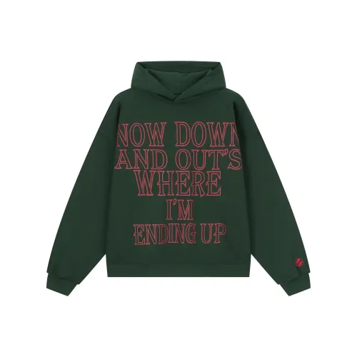 THE SALVAGES FASHION CLUB Толстовка Унисекс Выстиранный Зеленый