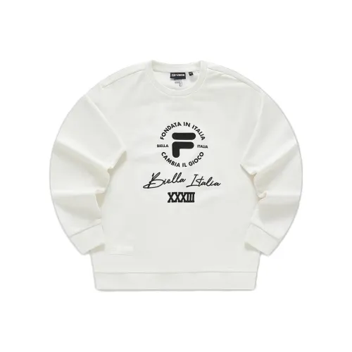 FILA FUSION UNIFORM Белый Мужской Свитшот