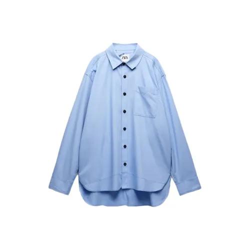 ADER ERROR Ader Error X Zara Синий Унисекс Рубашки