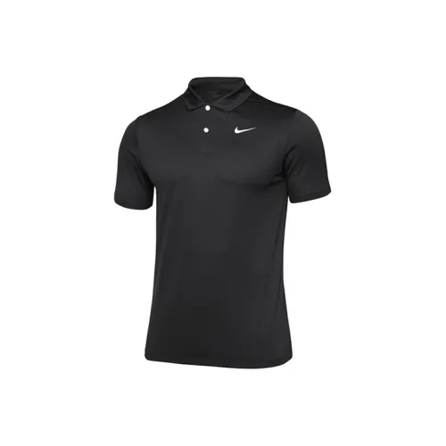 Nike Мужское Поло Черное