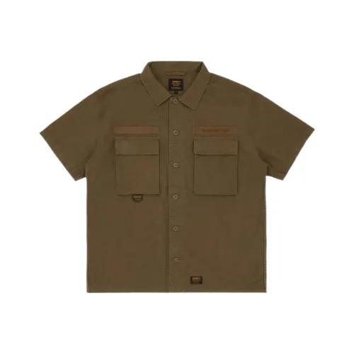 Carhartt WIP Зеленые Мужские Рубашки
