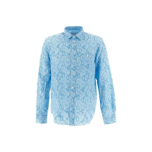 KENZO Мужские Синие Рубашки