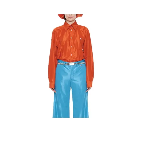Doublet Апельсин Унисекс Рубашки