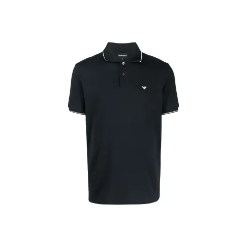 EMPORIO ARMANI SS21 Поло Мужское Зеленое