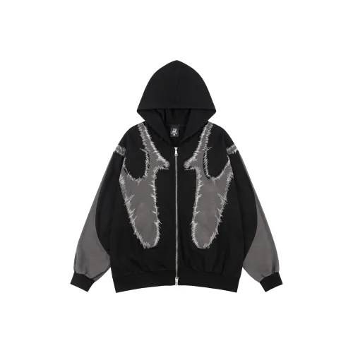 XINYINSU 24FW Толстовка Унисекс Черный