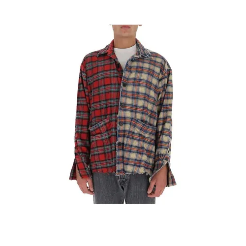 GREG LAUREN Многоцветные Мужские Рубашки