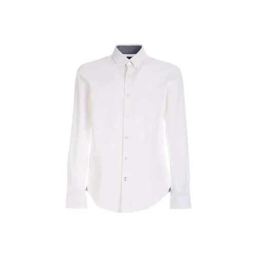 Hugo Boss Белые Мужские Рубашки