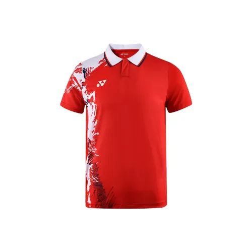 YONEX Мужская Поло Красная
