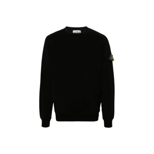 Stone Island Черные Мужские Свитшоты