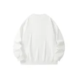 Белый с флисовой подкладкой, передний дизайн на груди