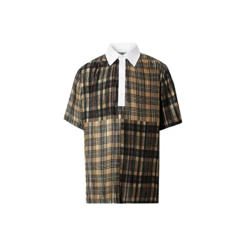 Burberry Поло Унисекс Многоцветное