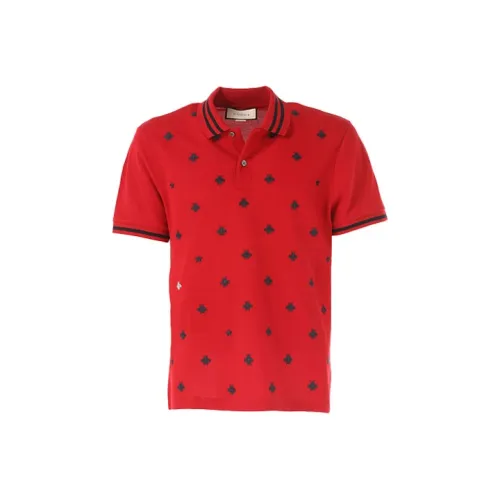 Gucci Красная Мужская Поло