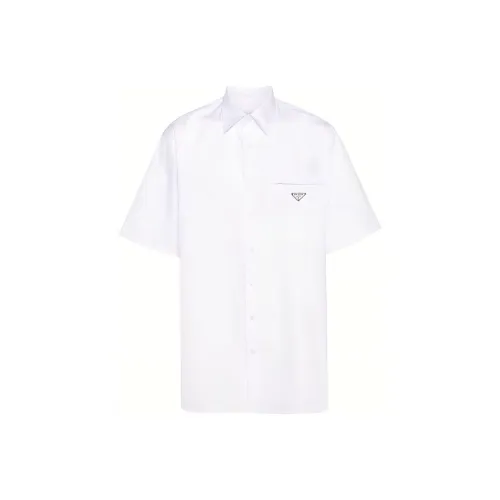PRADA Белые Мужские Рубашки