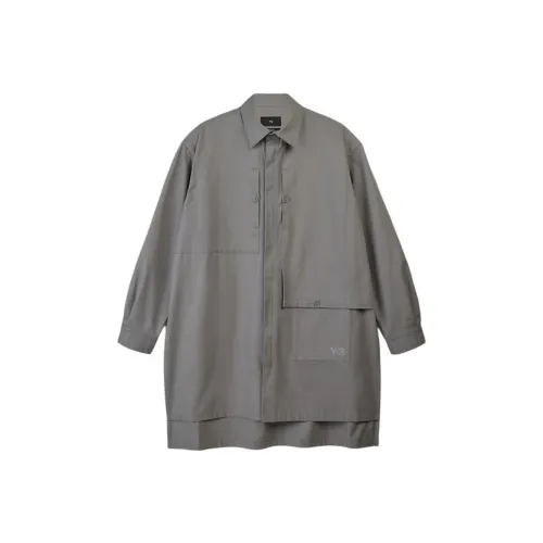 Y 3 Серые Мужские Рубашки