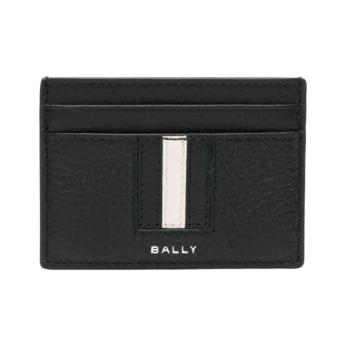 BALLY Телячья кожа Держатель для карт Держатель для карт Мужской Черный