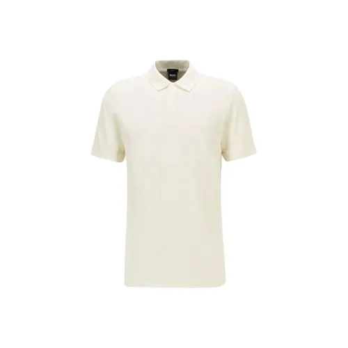 Hugo Boss Polo Ecru Мужской