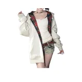 Светло-серый с флисовой подкладкой, версия без вышивки, логотип